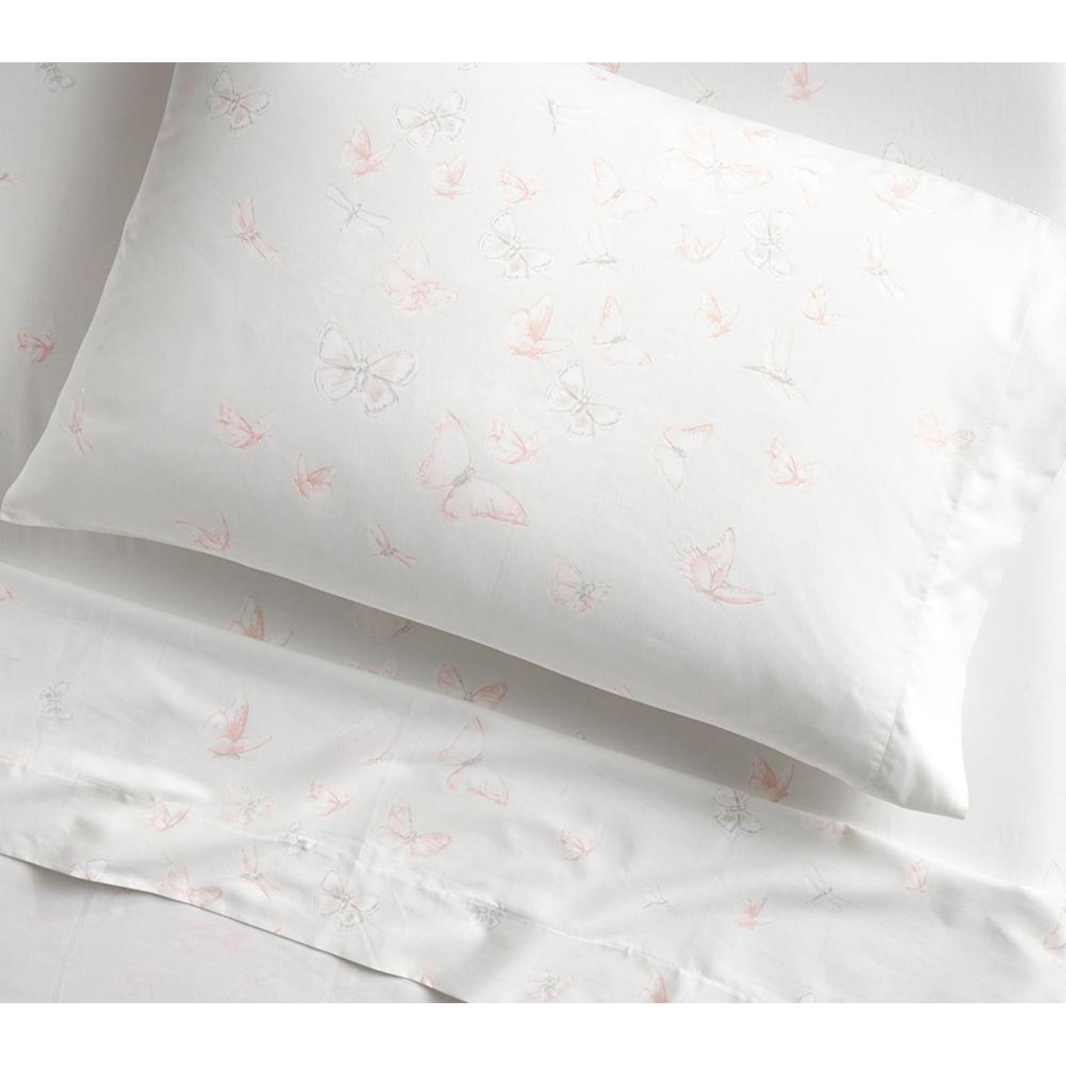 Pottery Barn Kids Sateen Ethereal Butterfly Sheet Set